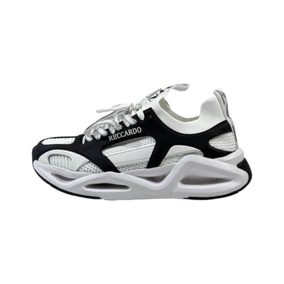 🖤🤍 Armani Reccardo Futuristic Chunky Sneakers 👟⚡