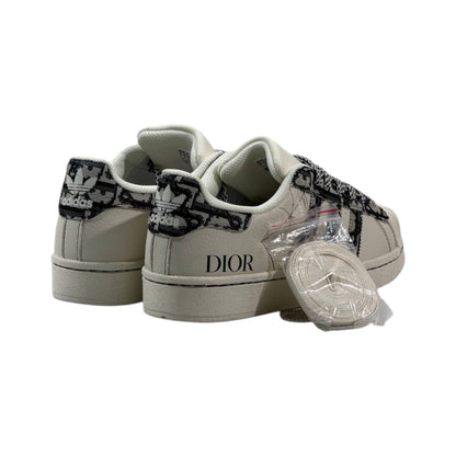 🤍🖤 Adidas x Dior Superstar Luxury Sneakers 👟✨