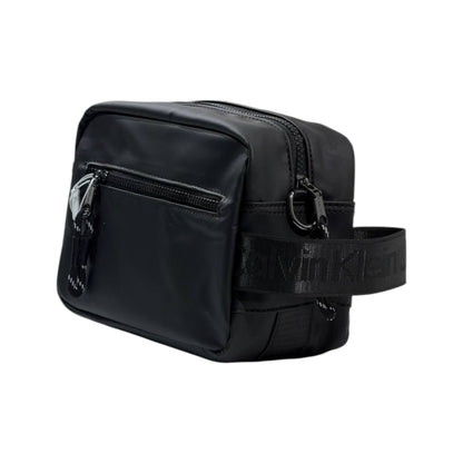 Calvin Klein Monogram Travel Pouch – All Black Edition 🖤🔥
