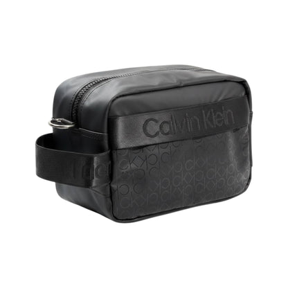 Calvin Klein Monogram Travel Pouch – All Black Edition 🖤🔥
