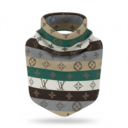 Louis Vuitton Double-Face Monogram Scarf 🧣✨ | Reversible Brown & Green Icon
