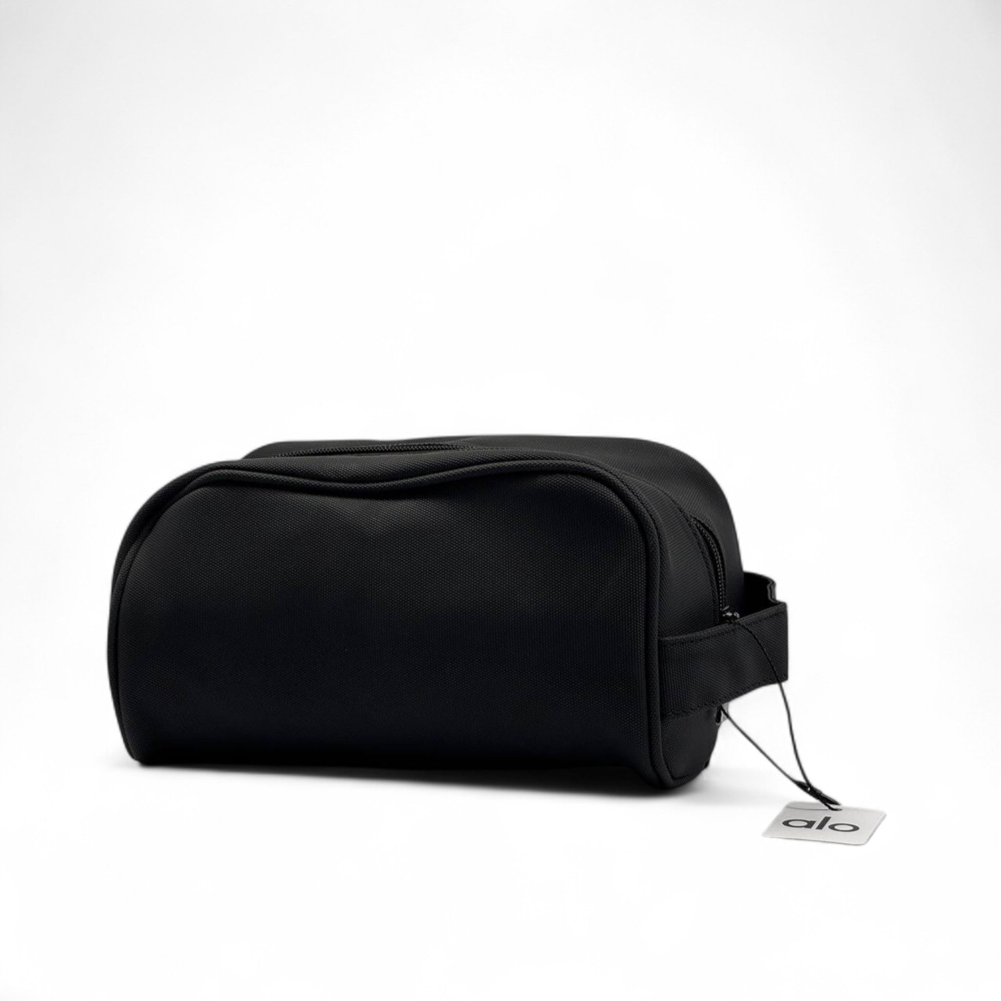 Alo Signature Black Toiletry Bag 🧴🧳 | Sleek & Stylish Travel Pouch