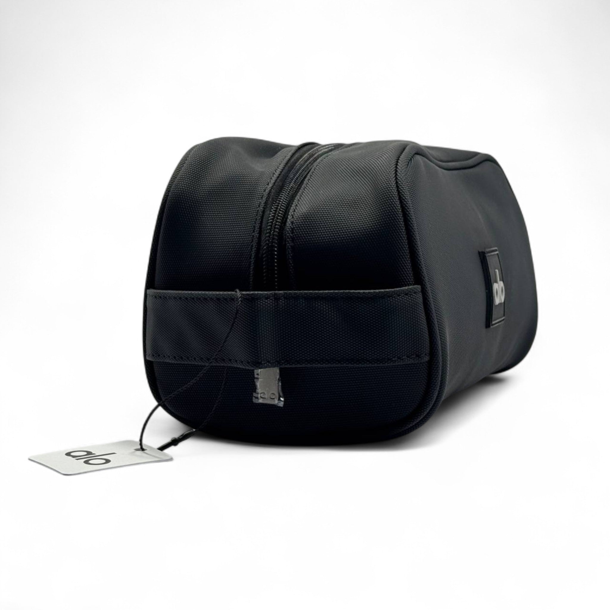 Alo Signature Black Toiletry Bag 🧴🧳 | Sleek & Stylish Travel Pouch