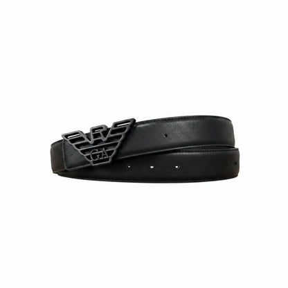 Giorgio Armani Eagle Logo Leather Belt 115CM 🖤✨