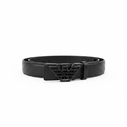 Giorgio Armani Eagle Logo Leather Belt 115CM 🖤✨