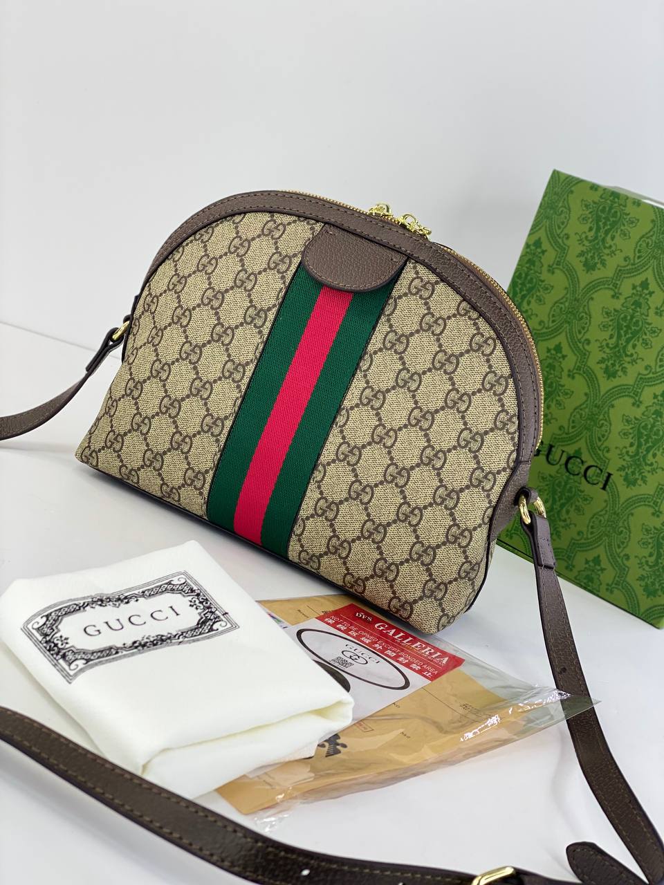 Gucci Ophidia GG Supreme Dome Bag