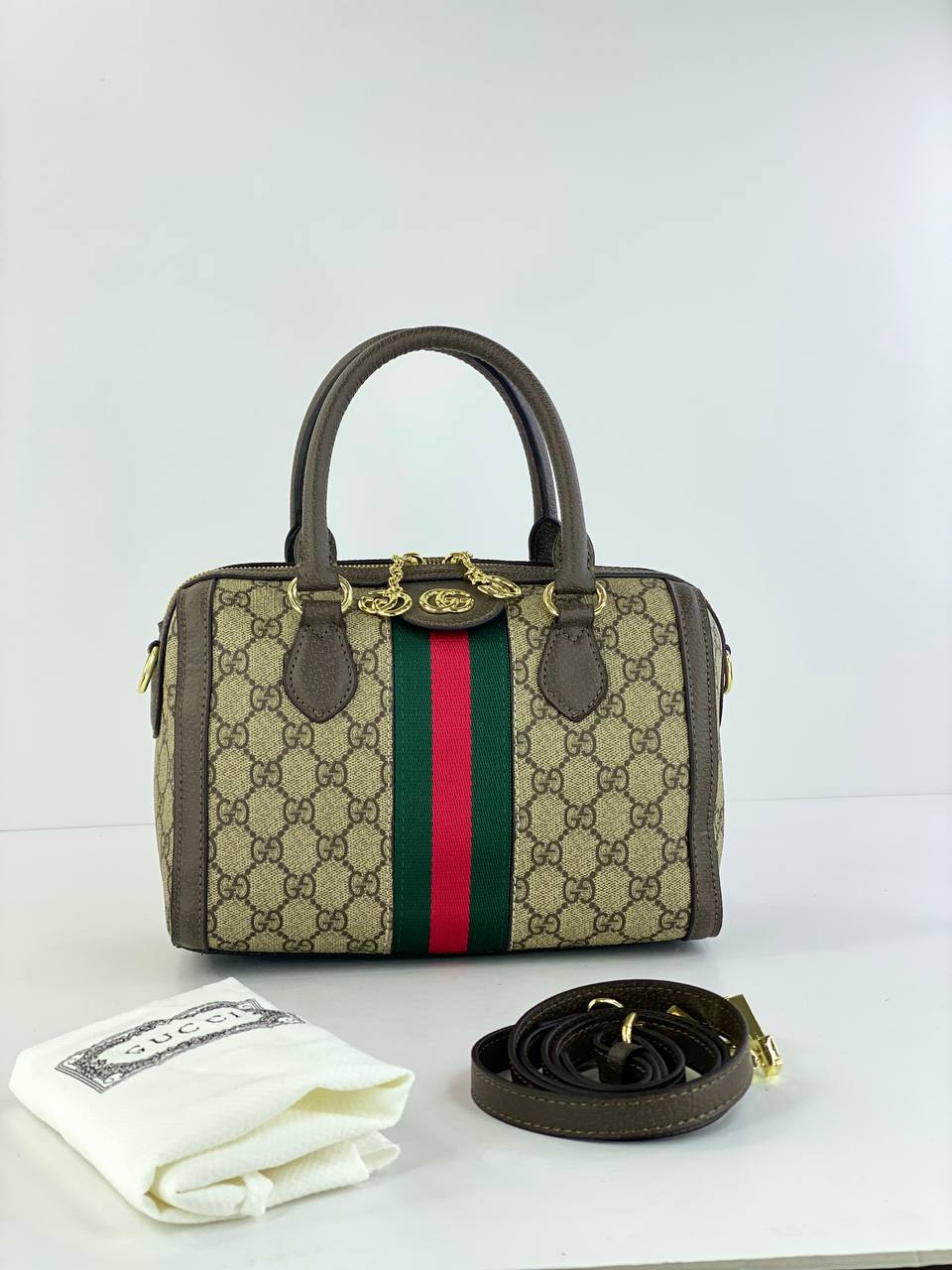 Gucci Ophidia GG Medium Top Handle Bag