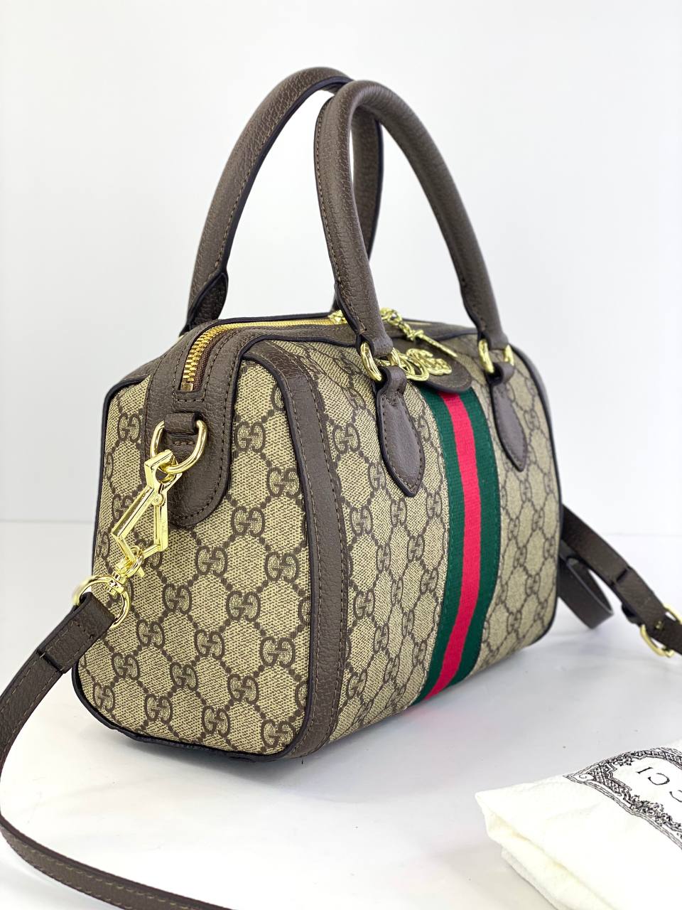 Gucci Ophidia GG Medium Top Handle Bag