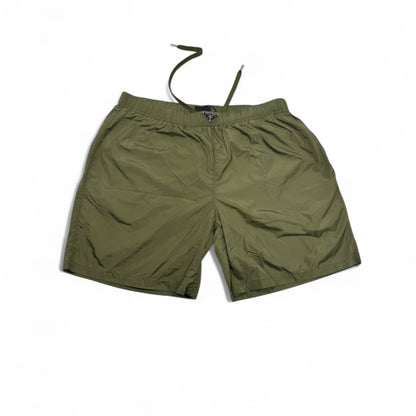 Prada Olive Green Swim Short – Nylon Minimalist Luxury 🩳💚