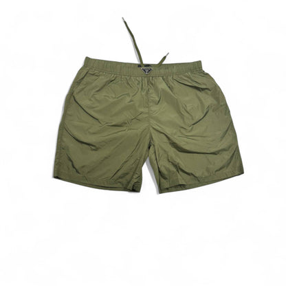 Prada Olive Green Swim Short – Nylon Minimalist Luxury 🩳💚