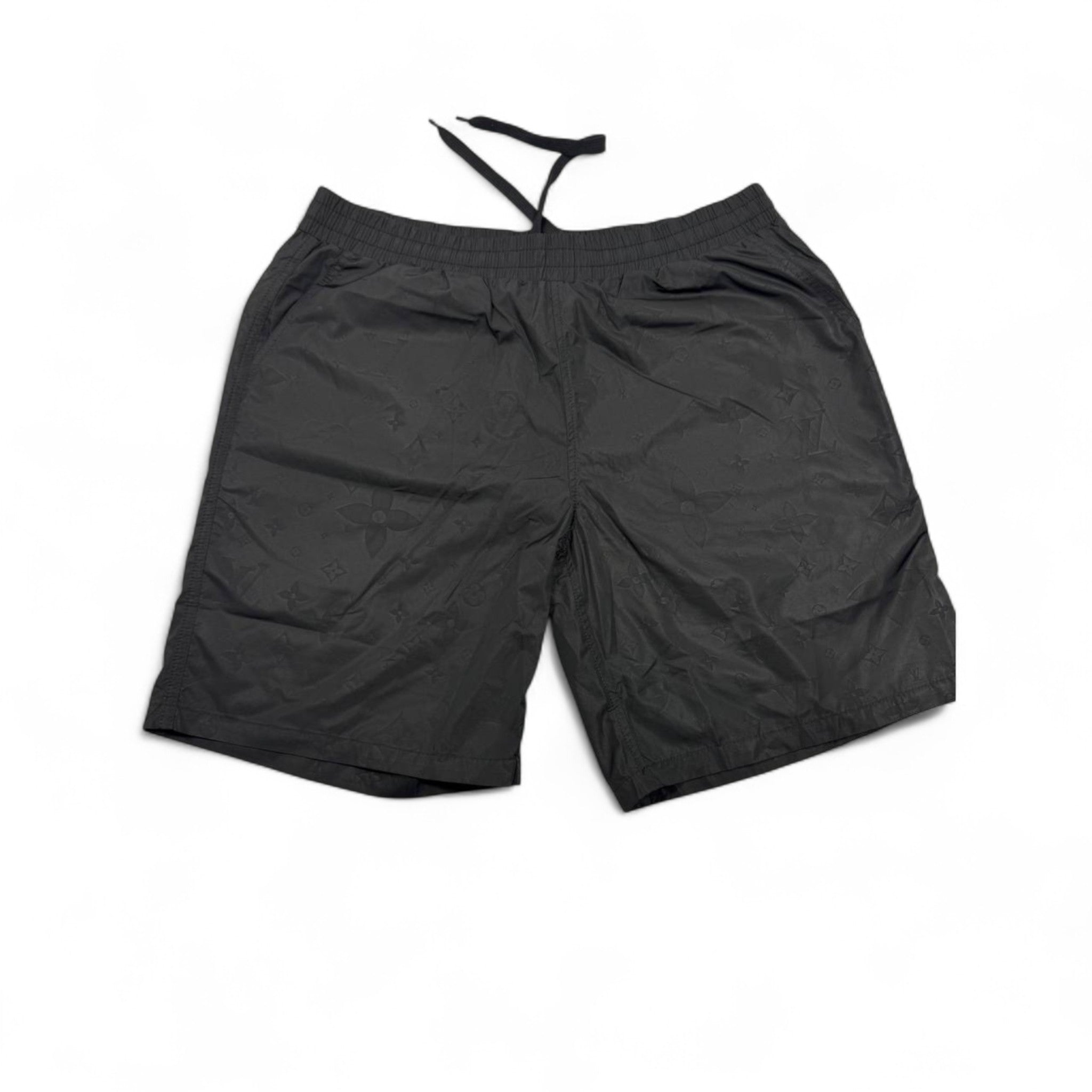 Louis Vuitton Black Swim Short – Subtle Monogram Luxury 🩳✨
