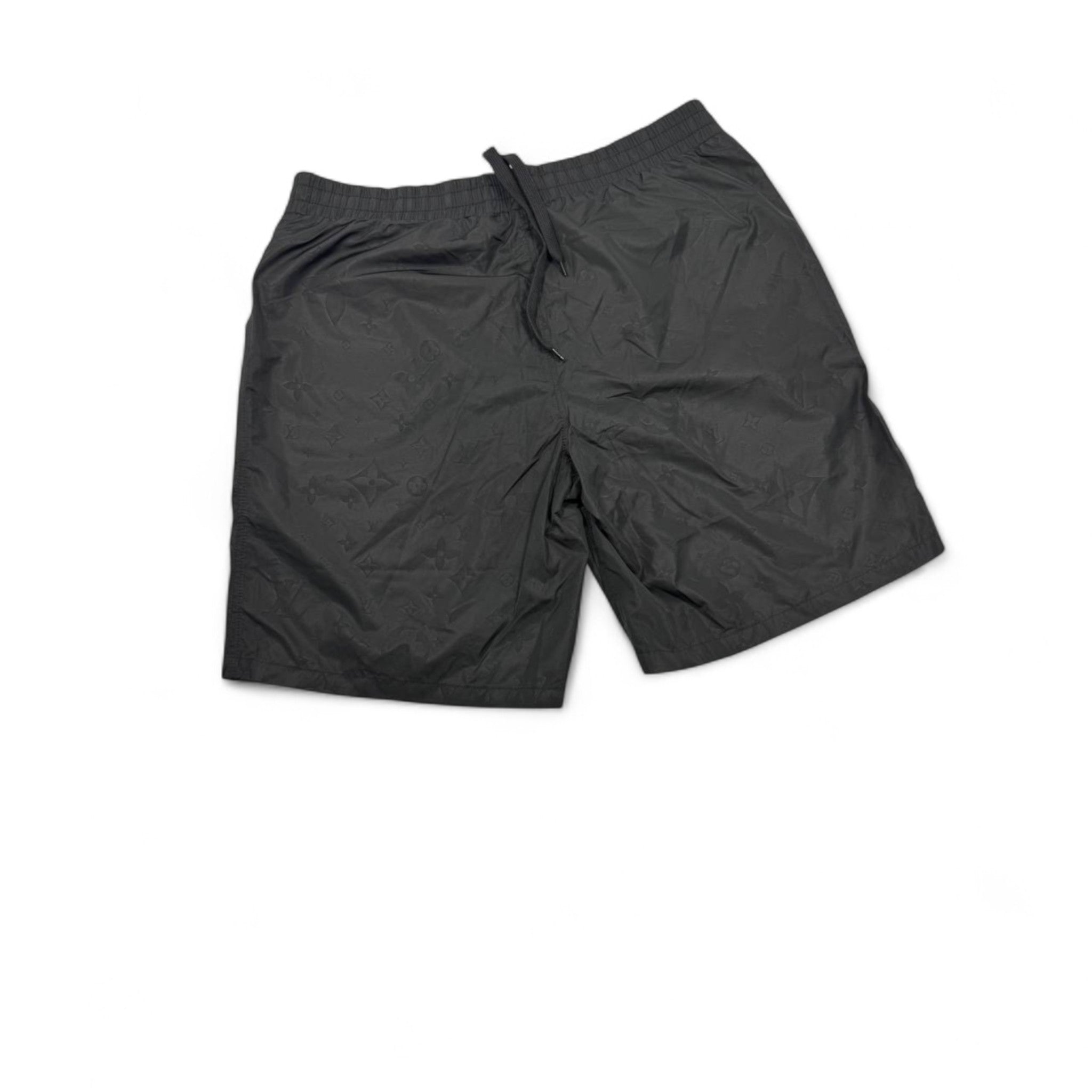 Louis Vuitton Black Swim Short – Subtle Monogram Luxury 🩳✨