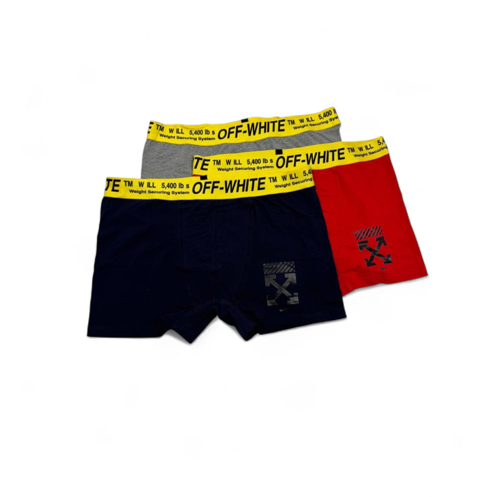 Off-White Boxer Set – 3-Pack Designer Underwear 🩲🔥