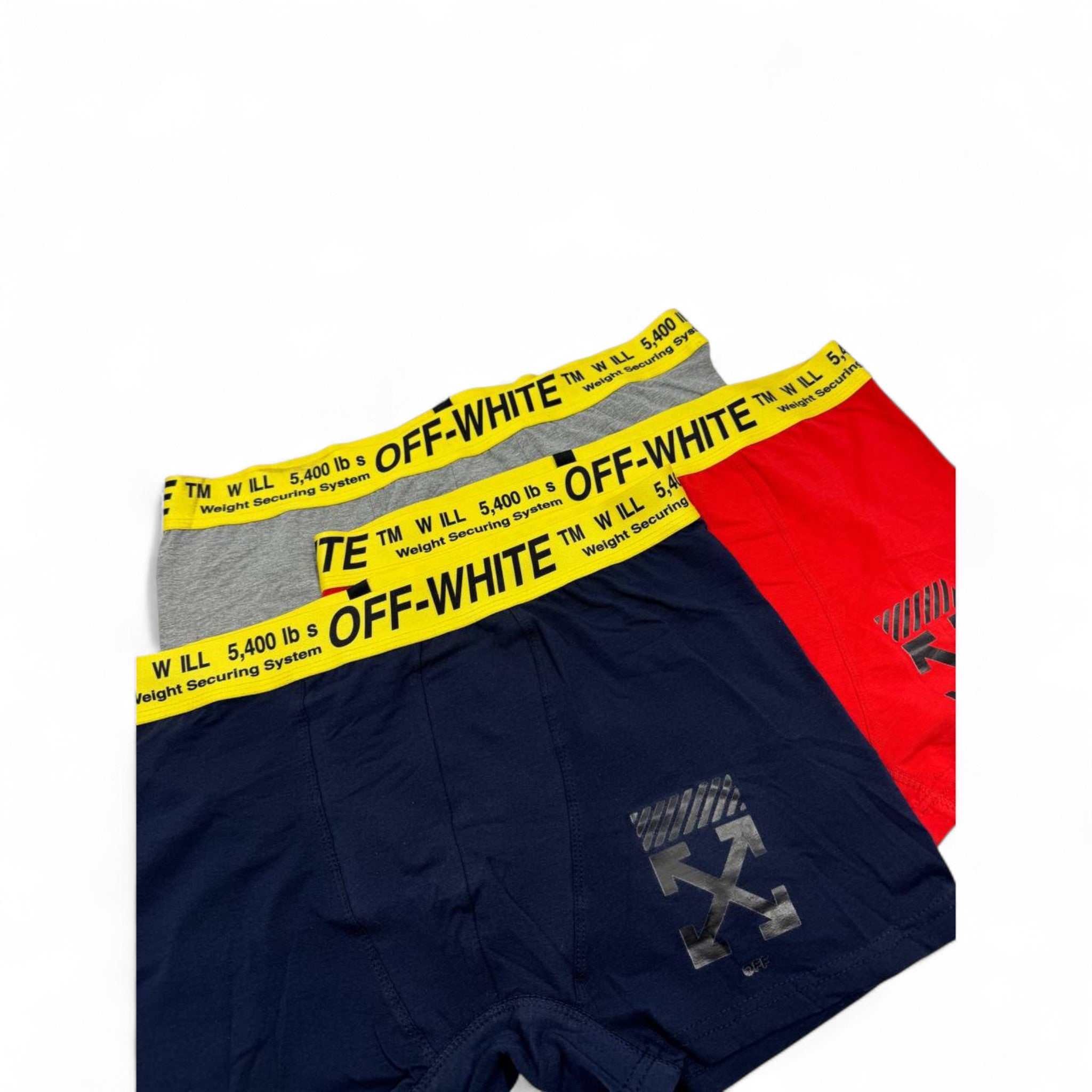 Off-White Boxer Set – 3-Pack Designer Underwear 🩲🔥