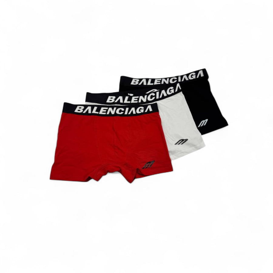 Balenciaga Logo Boxer Briefs (3-Pack)