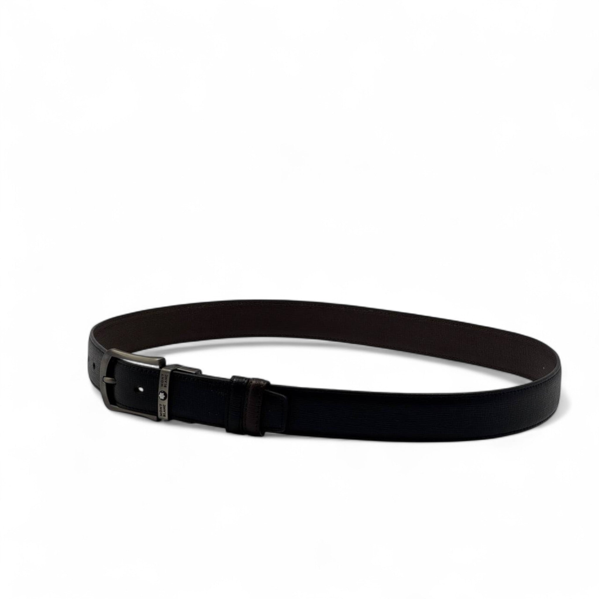 Montblanc Reversible Leather Belt – 110 CM Black & Brown Elegance 👔✨