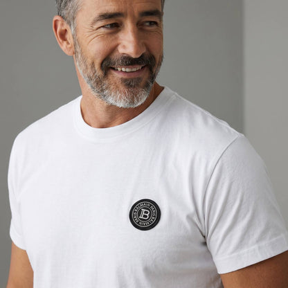 Balmain Paris Signature Logo T-Shirt – White Luxury Edition 🤍🖤