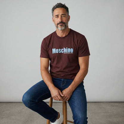 Moschino “Everything You Can” Premium Brown T-Shirt 🤎✨