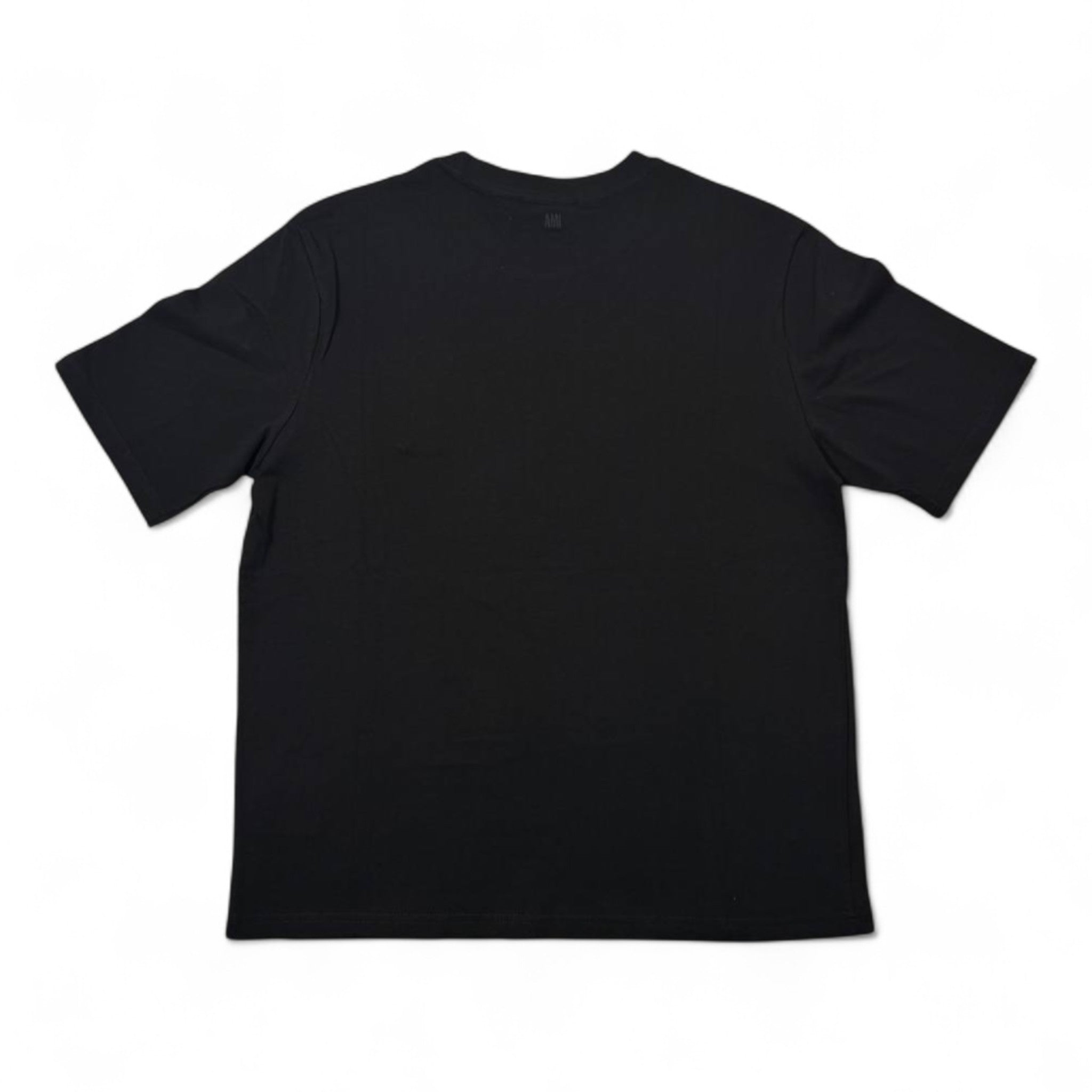 ❤️ AMI Paris “Ami de Coeur” Black Tee – Signature Heart Patch 🖤