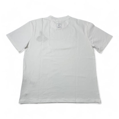 🤍 Fendi Mini Patch Icon Tee – White Edition 🎯🍕🧵