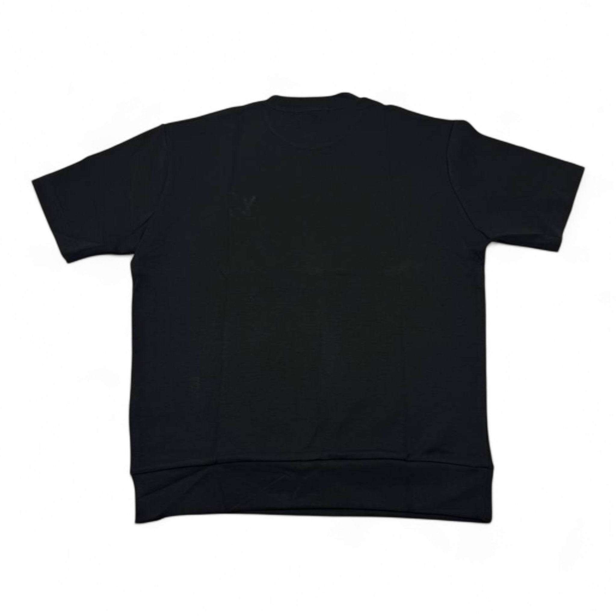 🖤 Louis Vuitton Tonal LV Embossed Logo Tee – Black Minimalist Edition ✨