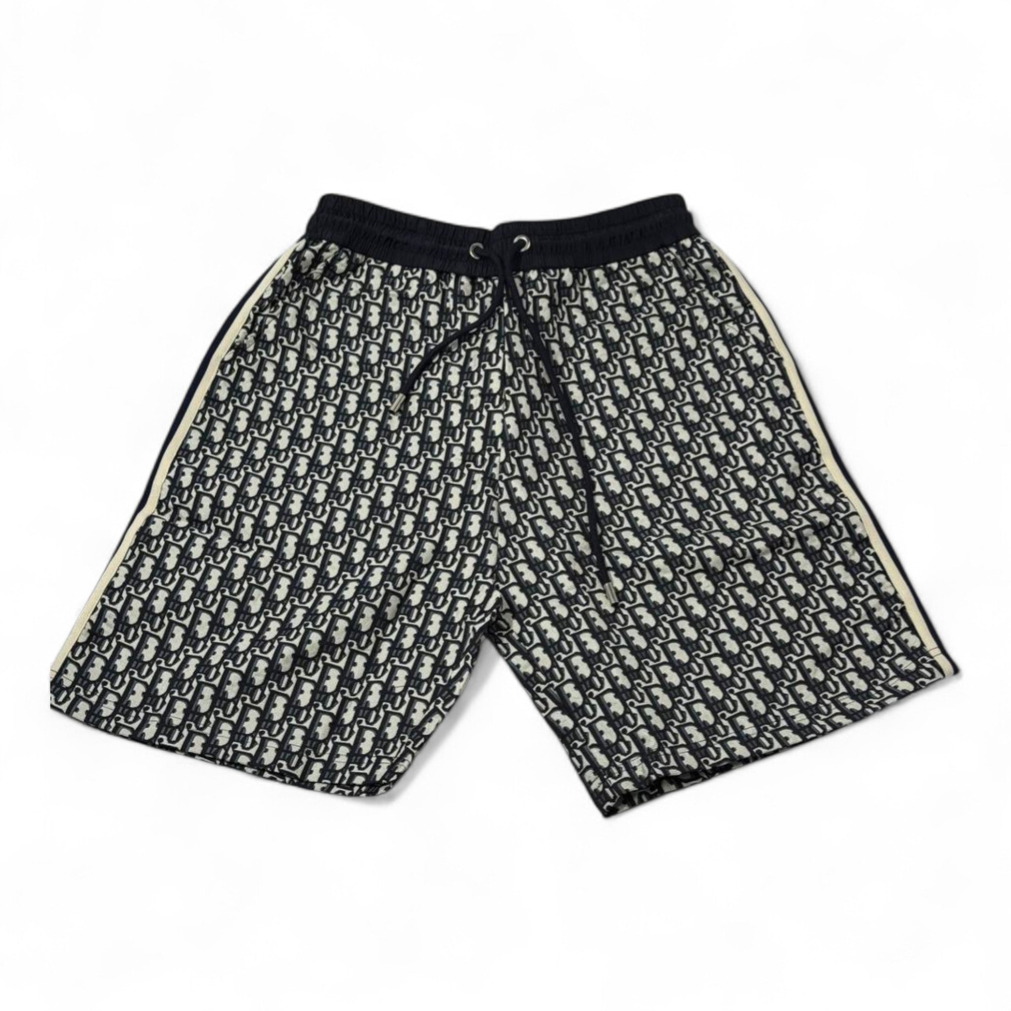 🖤 Dior Oblique Monogram Shorts – Navy Blue Luxury Streetwear Edition ✨