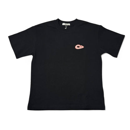 🐍 Dior Snake Script Tee – Black Edition with Embroidered Back Graphic 🔥🖤