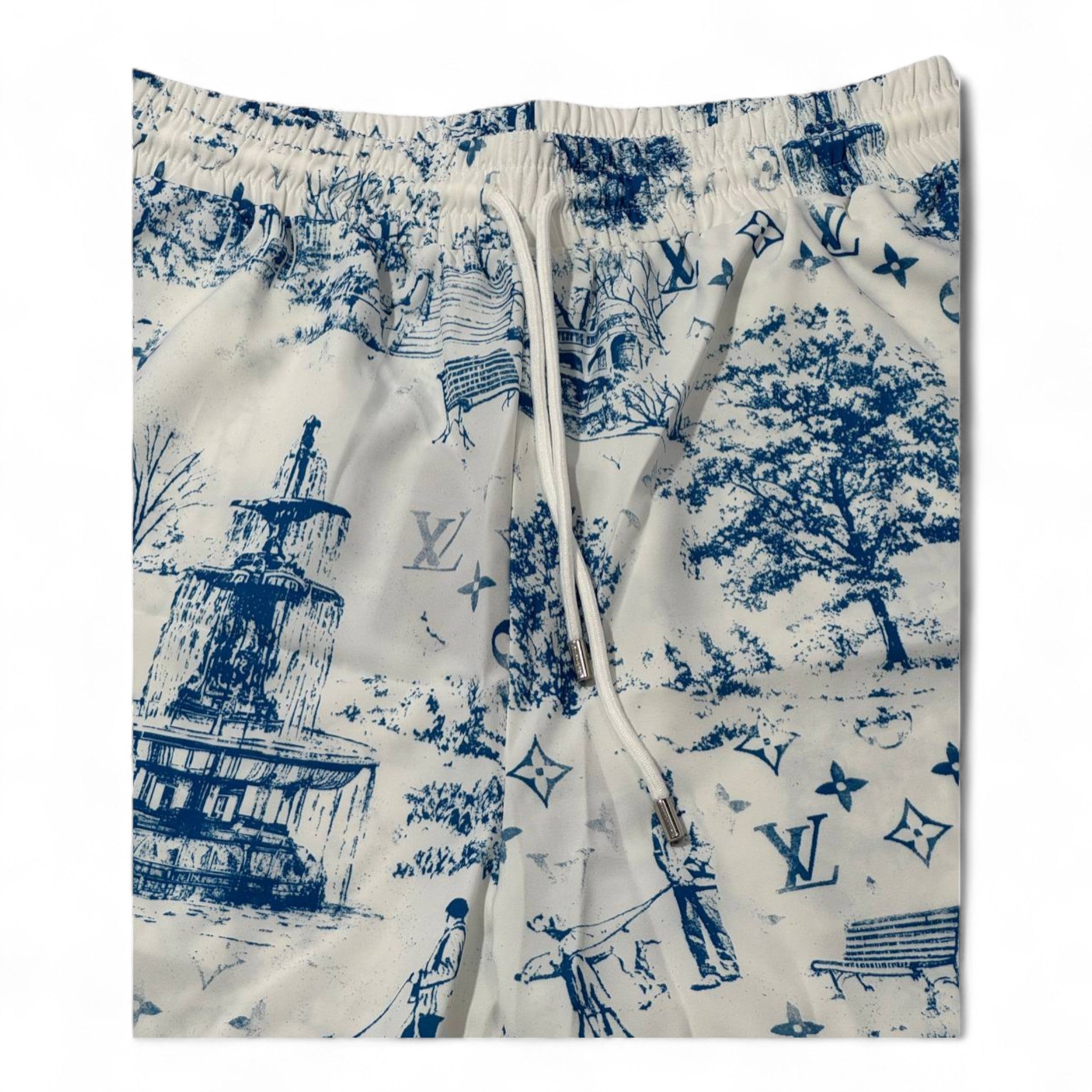 💙 Louis Vuitton Toile de Jouy Set – Parisian Art Meets Summer Vibes 🏛️