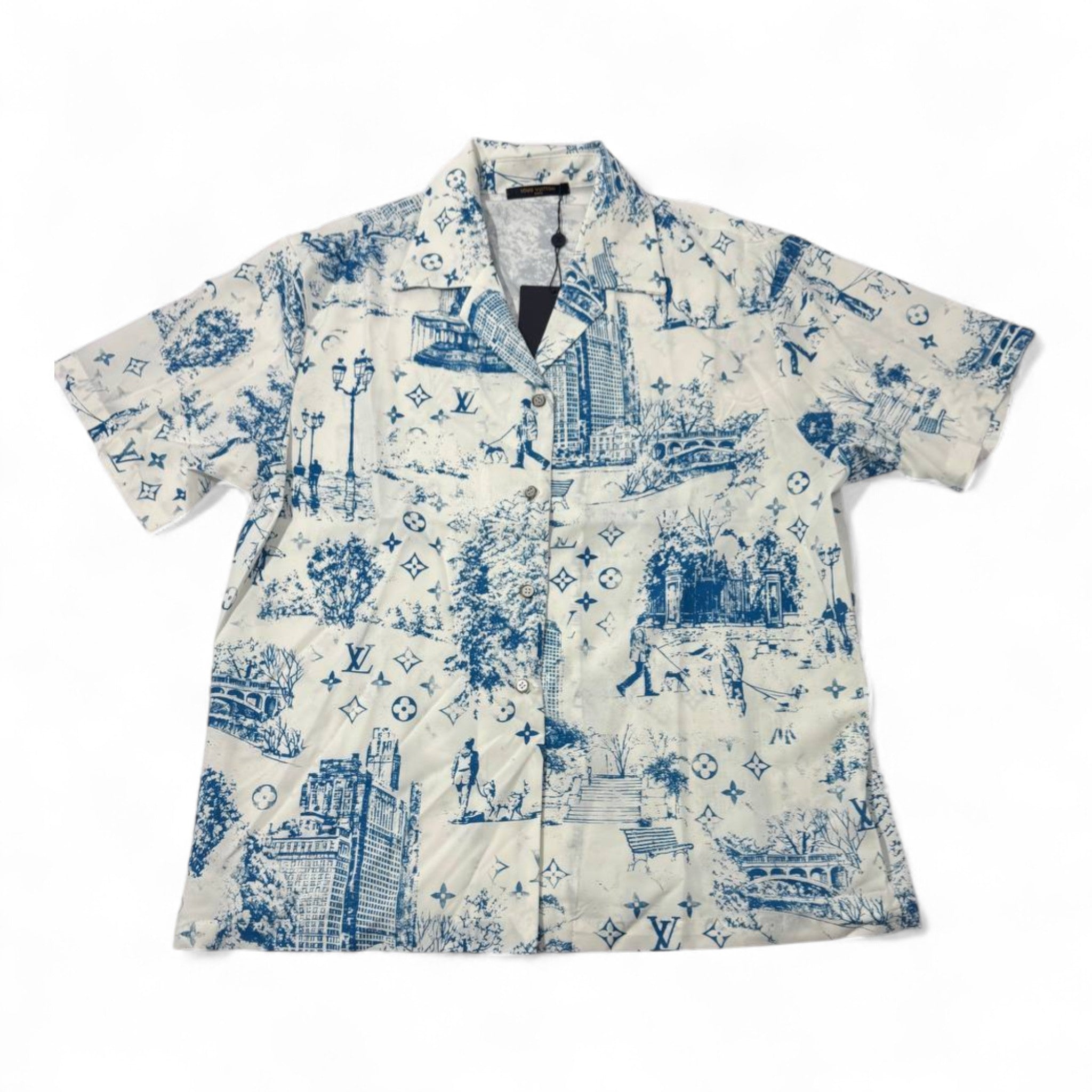 💙 Louis Vuitton Toile de Jouy Set – Parisian Art Meets Summer Vibes 🏛️