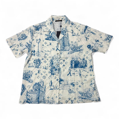 💙 Louis Vuitton Toile de Jouy Set – Parisian Art Meets Summer Vibes 🏛️