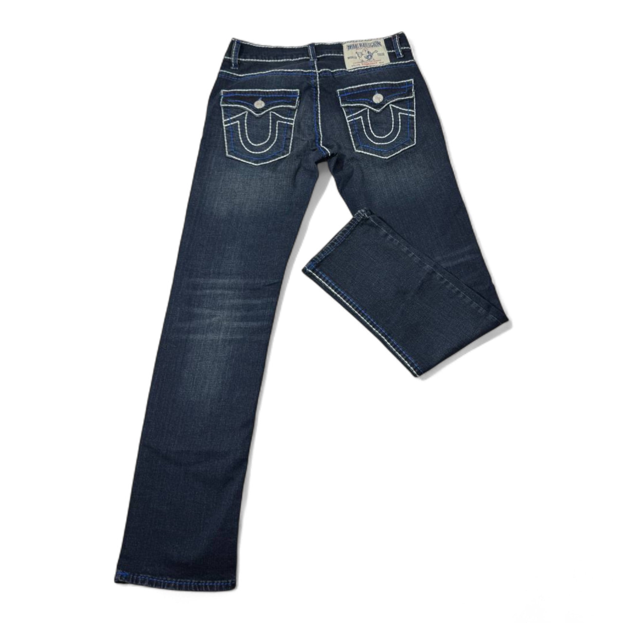 🔵 True Religion Super T Jeans – Iconic Stitch, Legendary Fit 💥