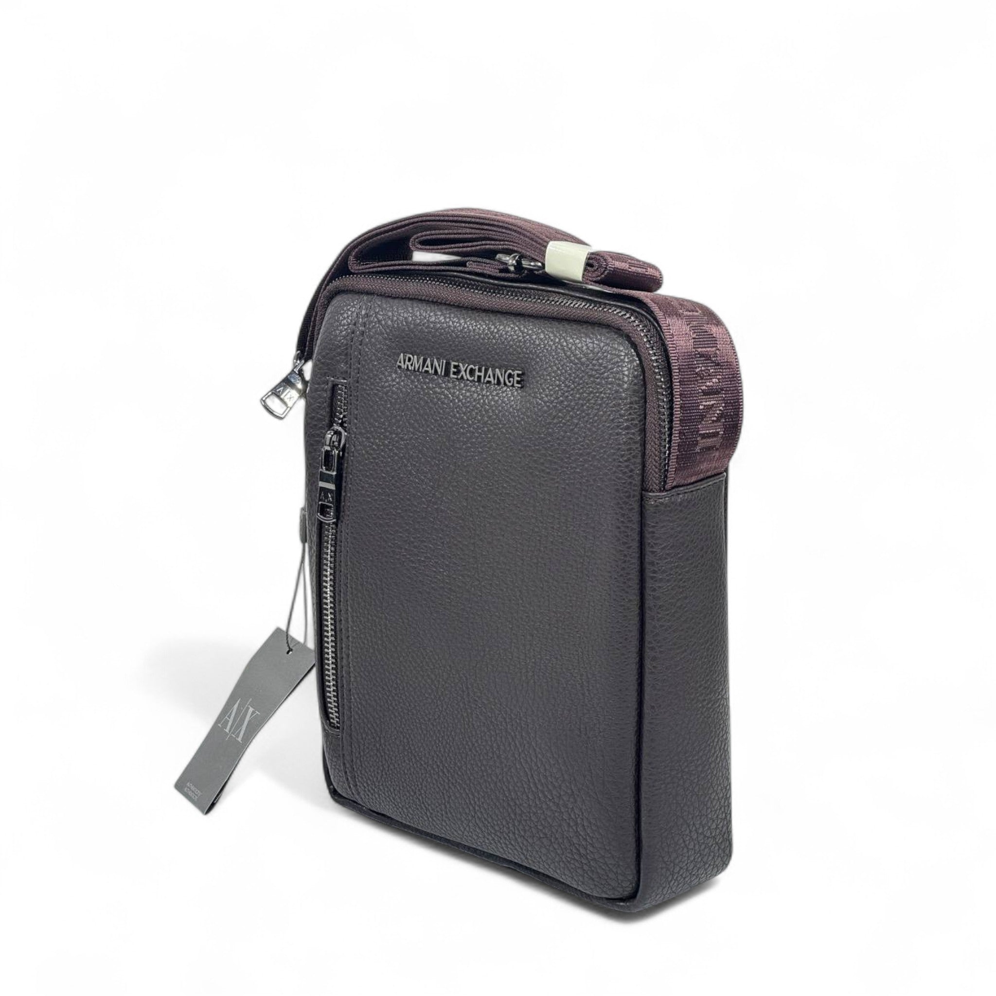 🖤 Armani Exchange Brown Crossbody Bag – Understated Luxury, Effortless Confidence