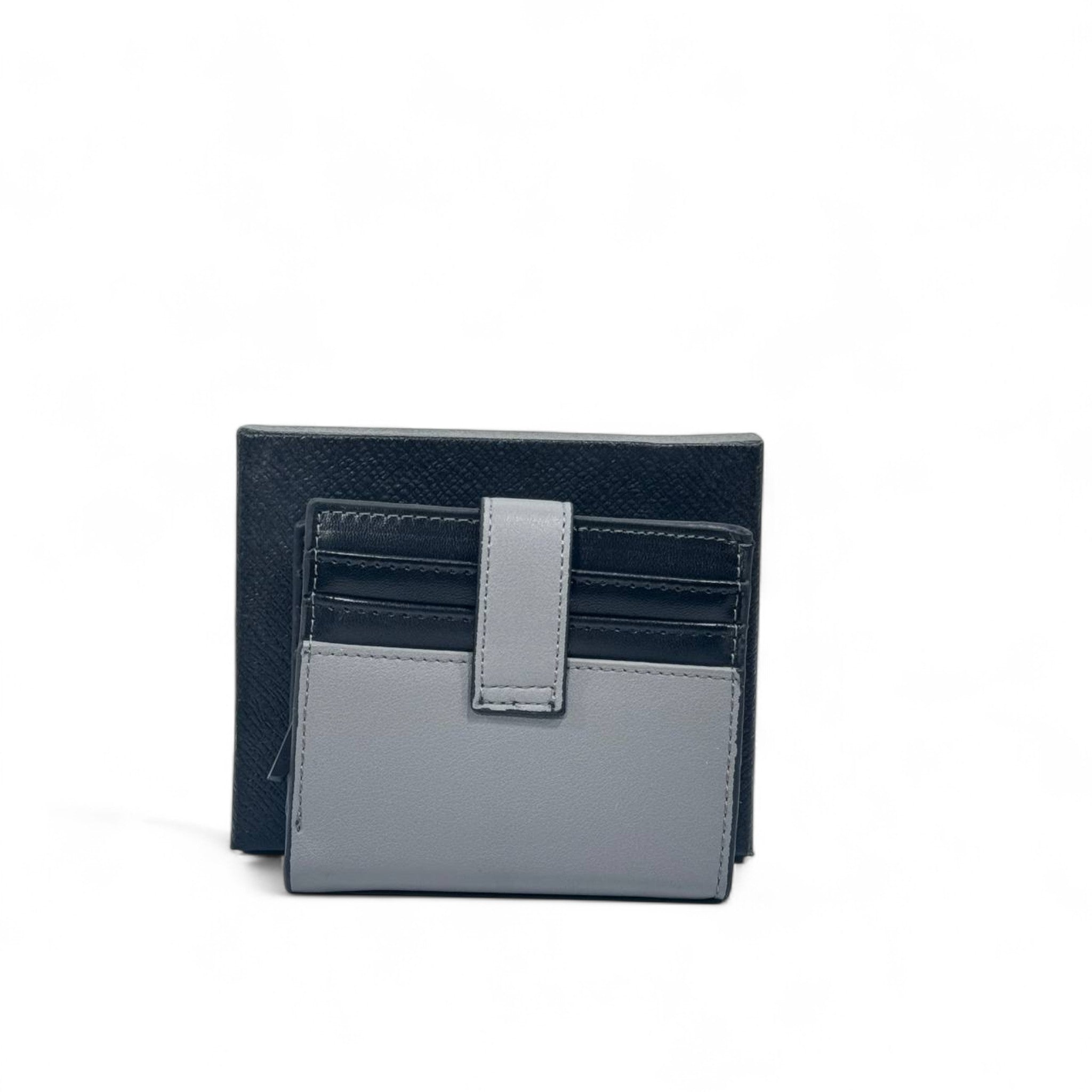 🩶 Montblanc Grey & Black Card Holder – Modern Luxury in Every Detail