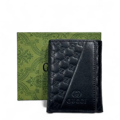 🖤 Gucci Black Monogram Wallet – Iconic Elegance, Modern Sophistication