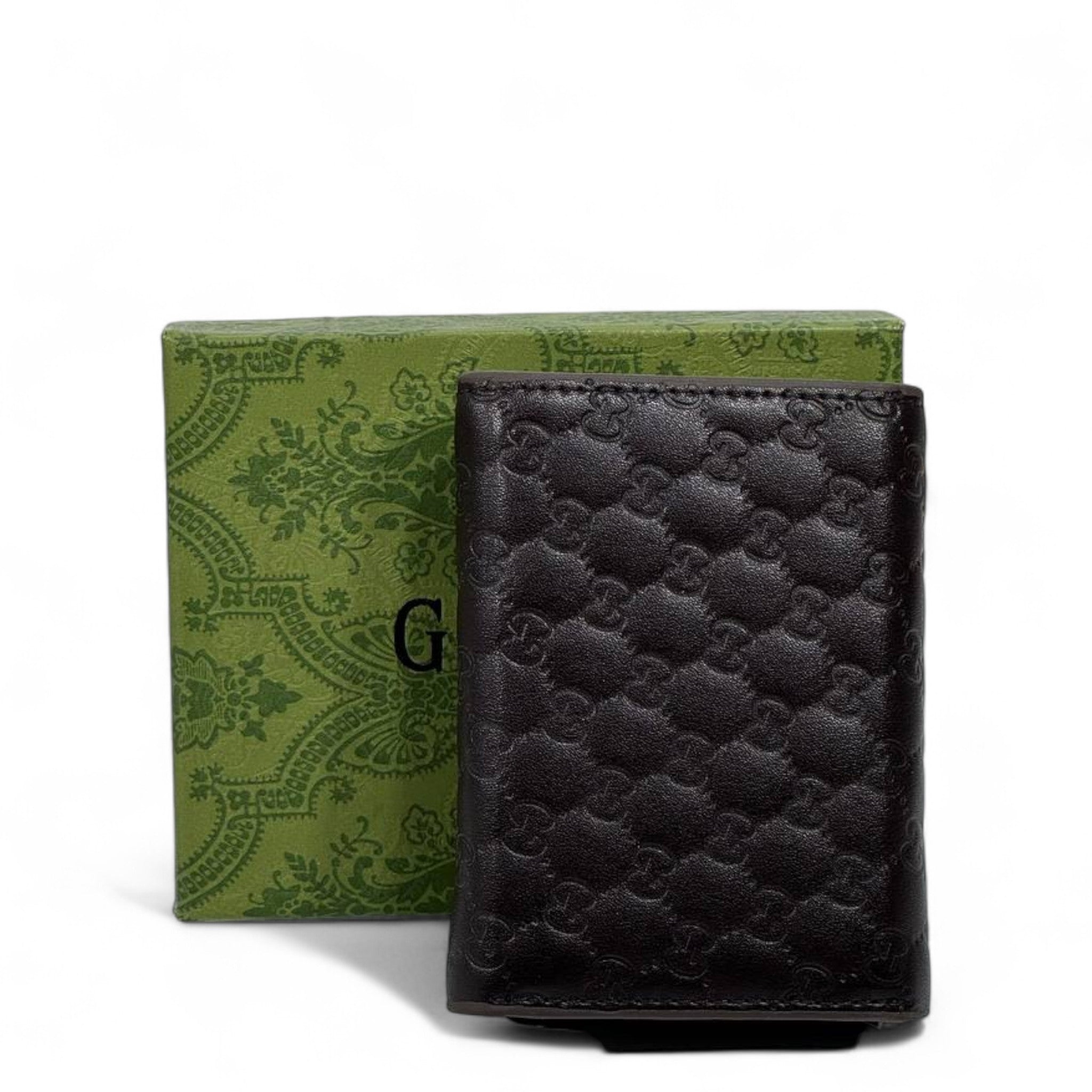 🤎 Gucci Brown Monogram Wallet – Timeless Elegance, Italian Precision