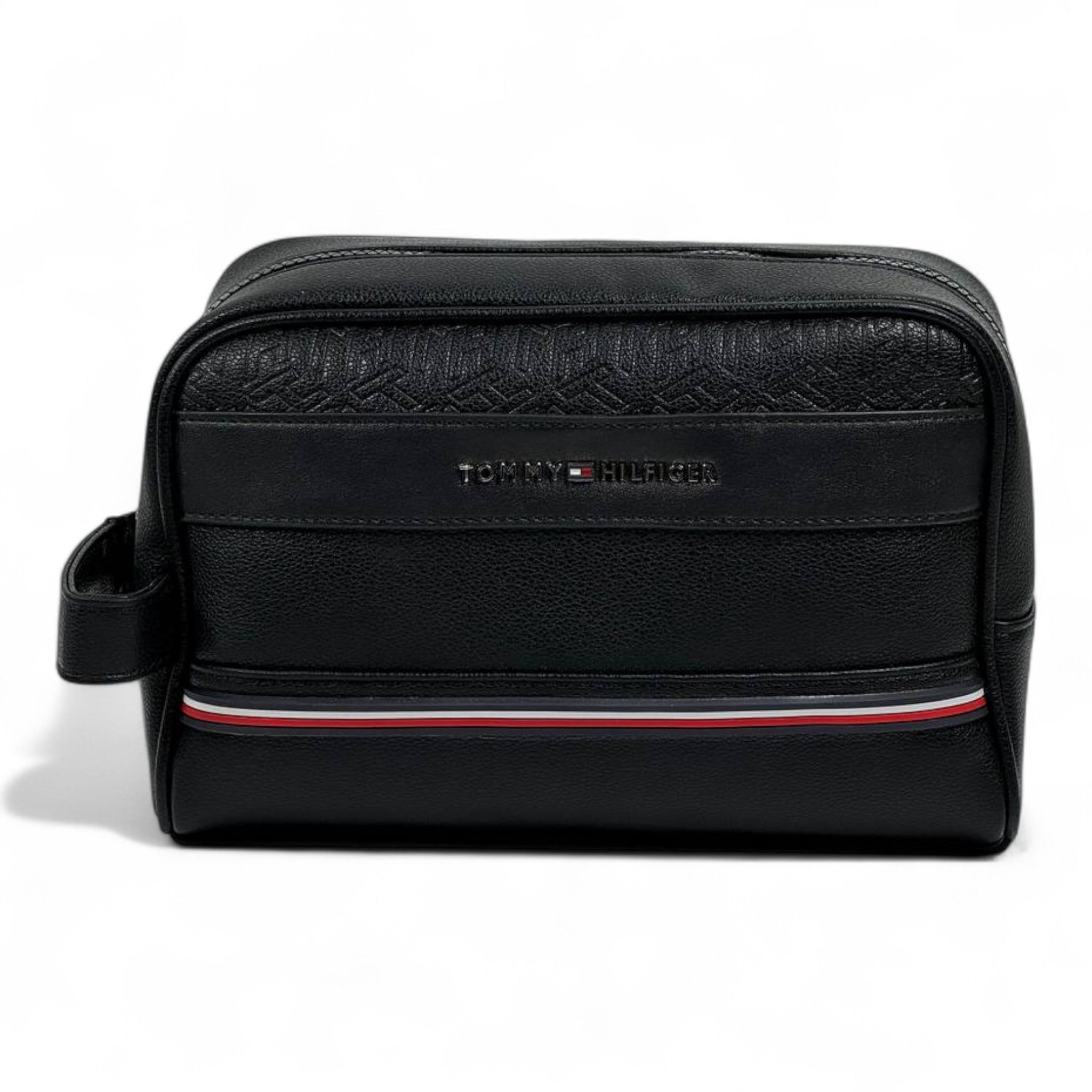 🖤 Tommy Hilfiger Black Toiletry Bag – Travel Smart, Stay Stylish