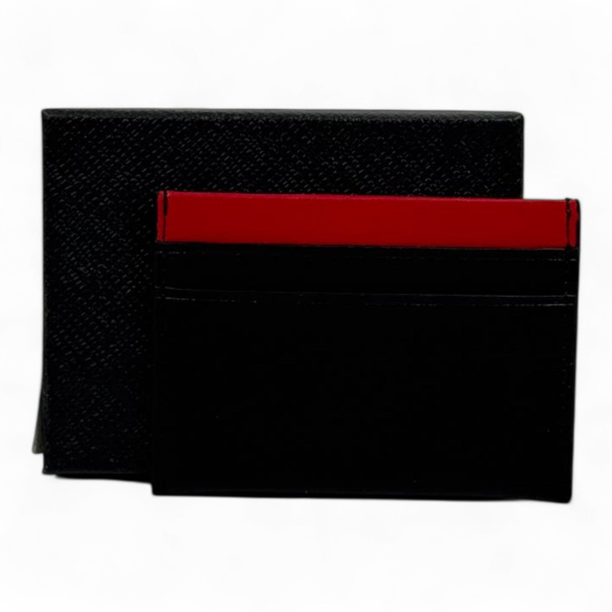 🐅 Kenzo Paris Black & Red Tiger Card Holder – Bold, Urban, Iconic