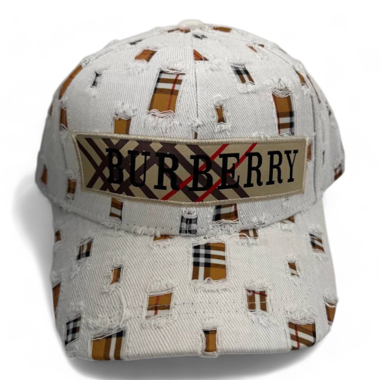 Burberry Patchwork Baseball Cap