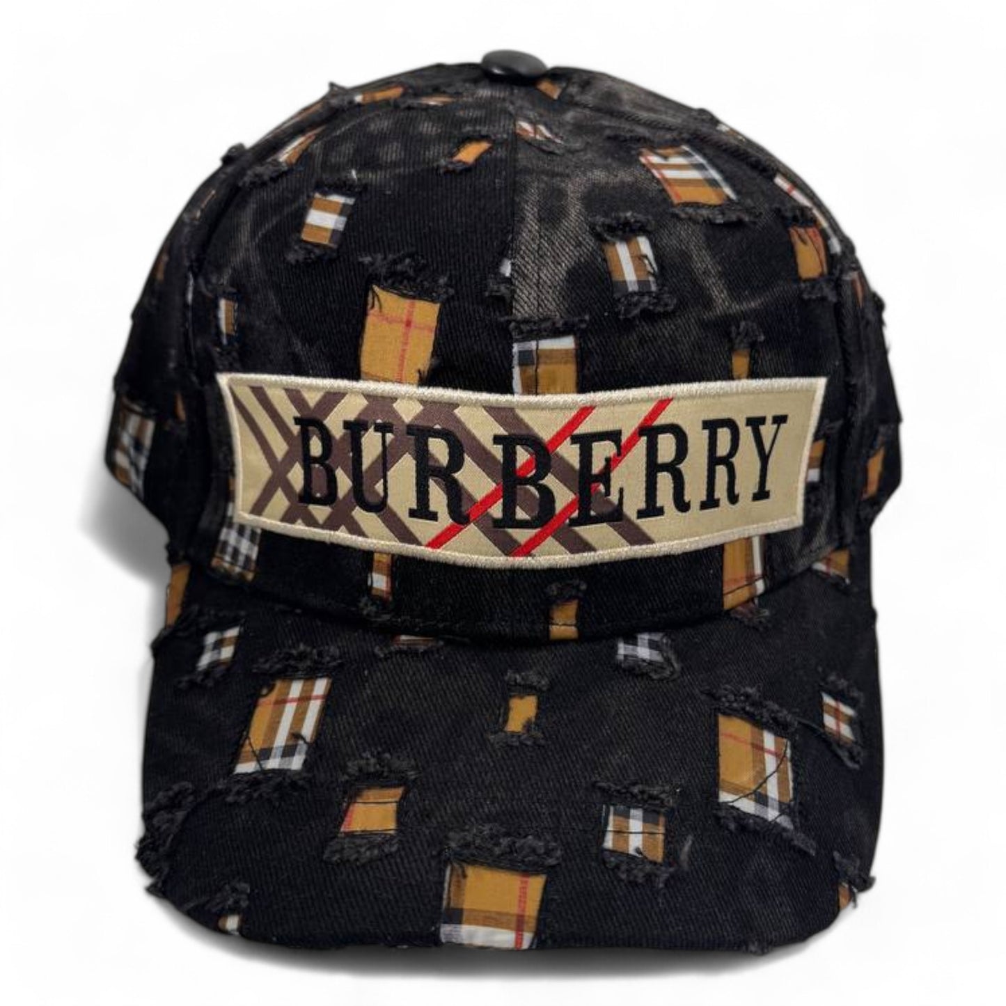 Burberry Patchwork Baseball Cap