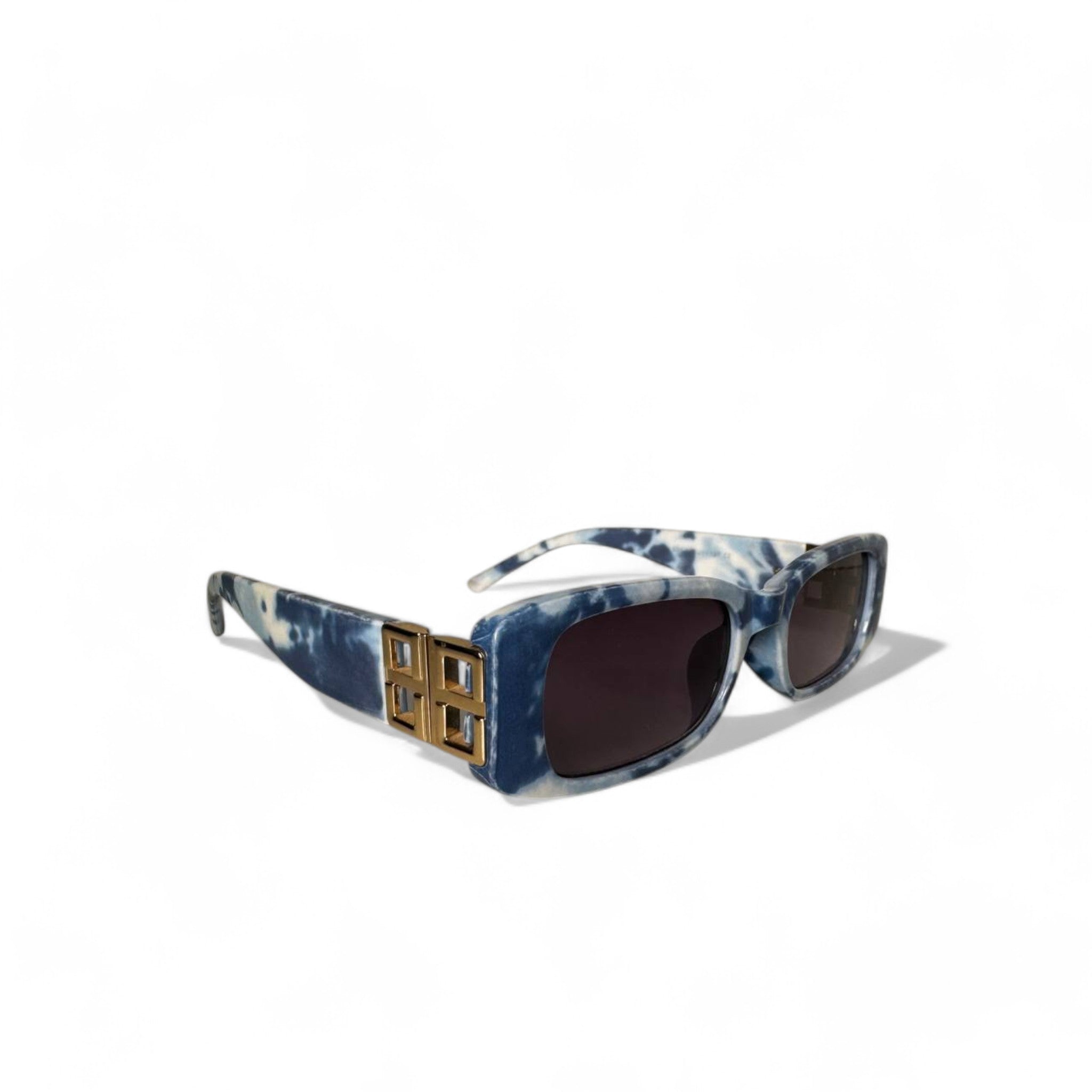 Givenchy Marble-Effect Oversized Sunglasses