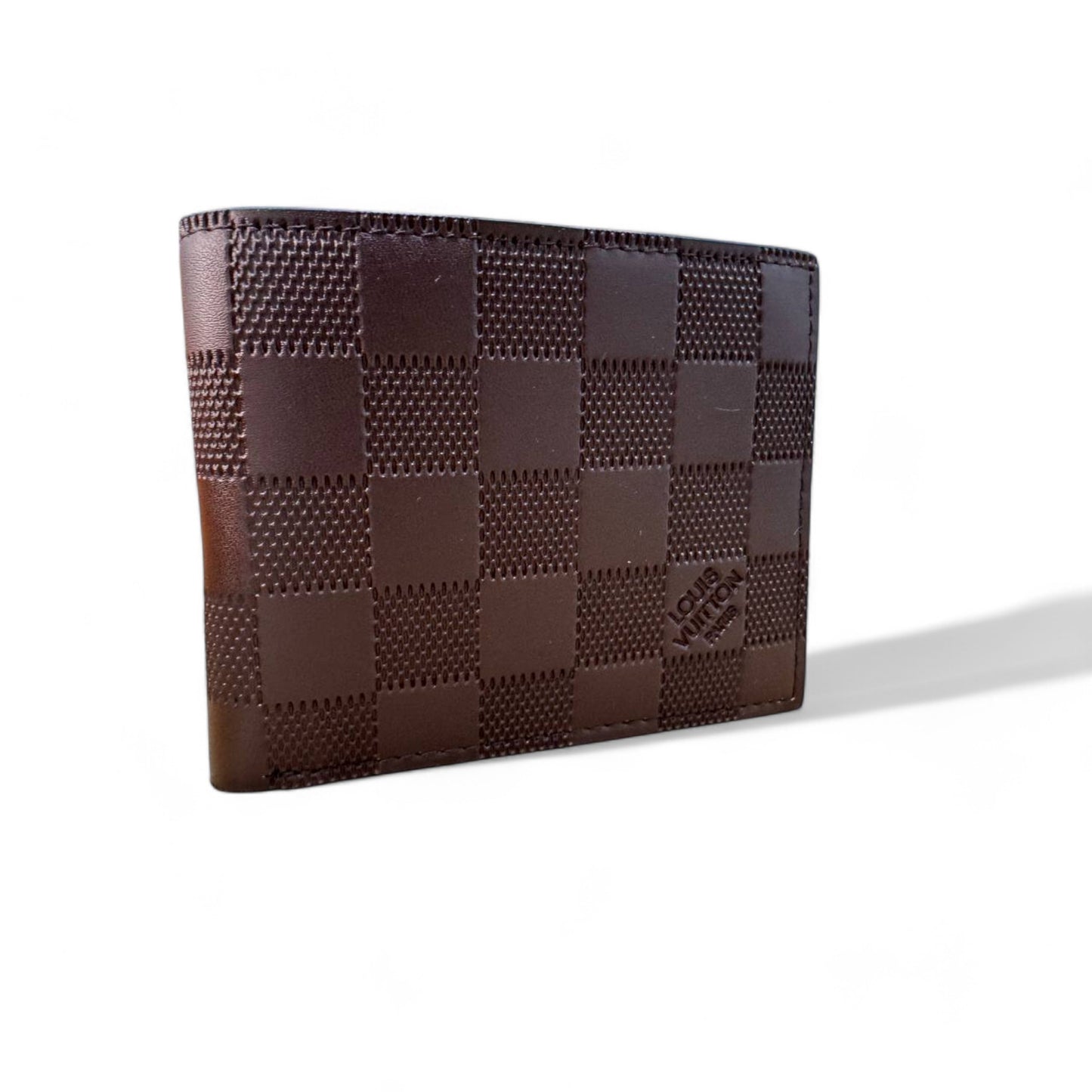 Luxurious Louis Vuitton Wallet in Damier Embossed Leather