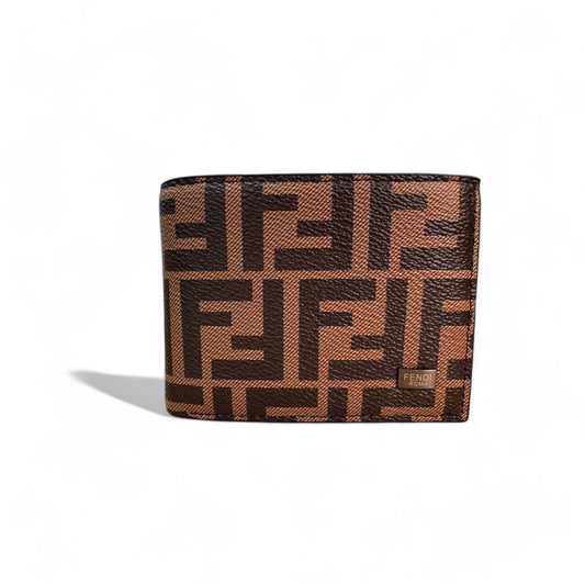 Elegant Fendi Wallet with Iconic FF Pattern