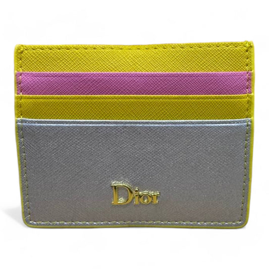 Dior Multi-Color Cardholder