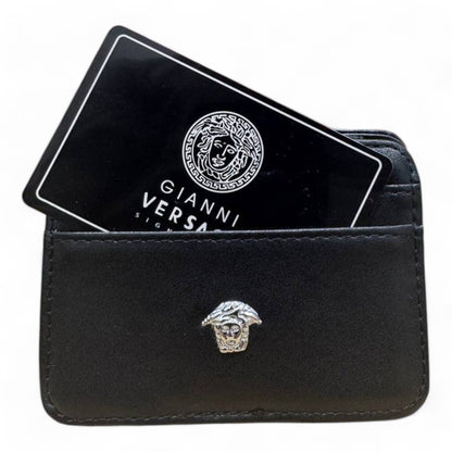 Versace Luxury Leather Card Holder