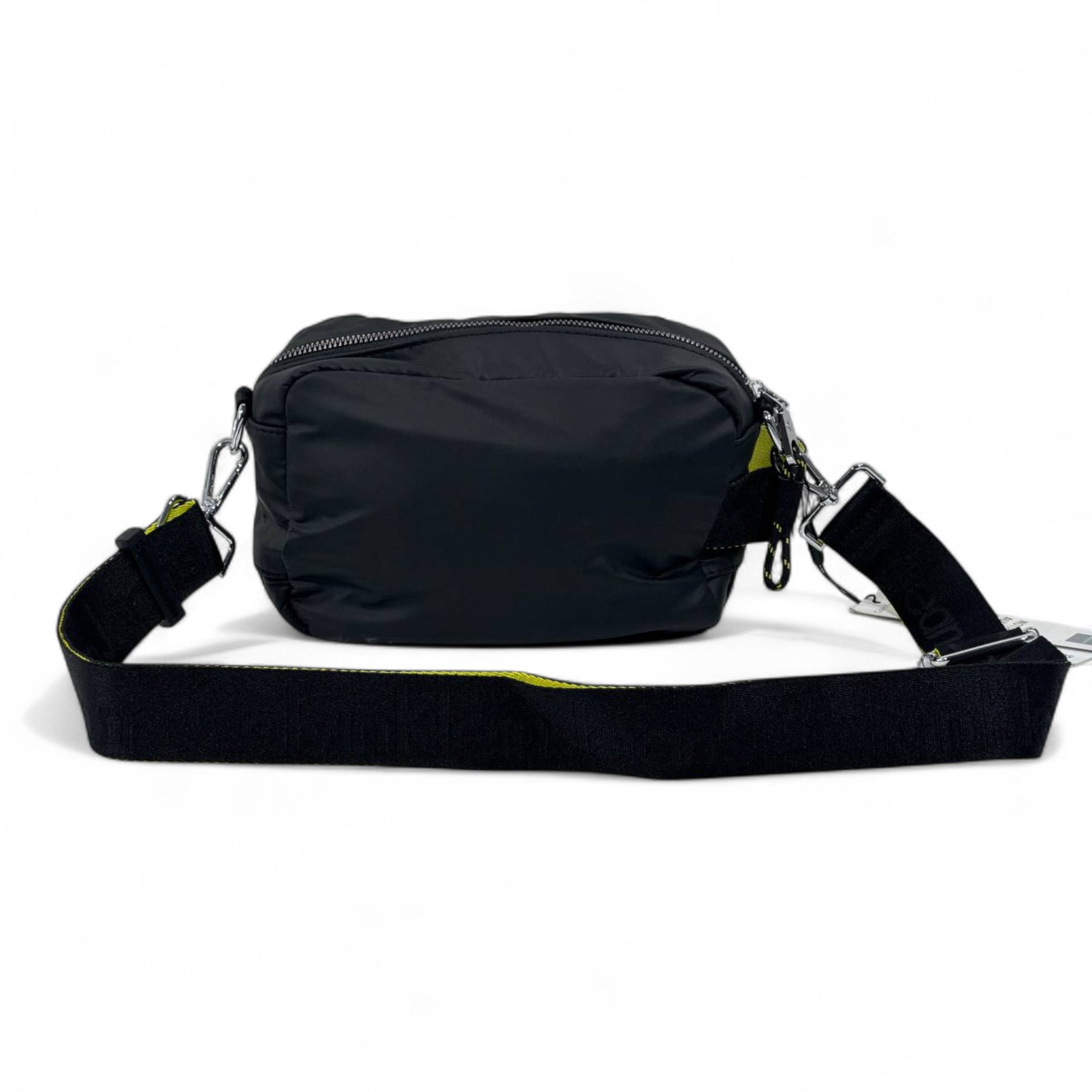 Calvin Klein Urban Crossbody Bag – Black & Neon Edition ⚡ | Modern Street Luxury