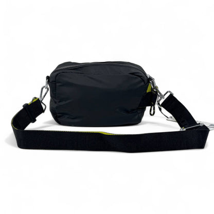 Calvin Klein Urban Crossbody Bag – Black & Neon Edition ⚡ | Modern Street Luxury