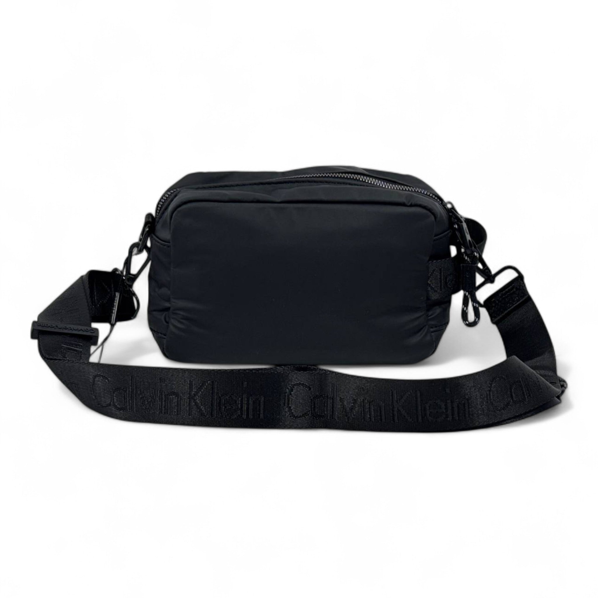 Calvin Klein Monogram Crossbody Bag – Classic Black Edition 🖤 | Timeless Urban Luxury