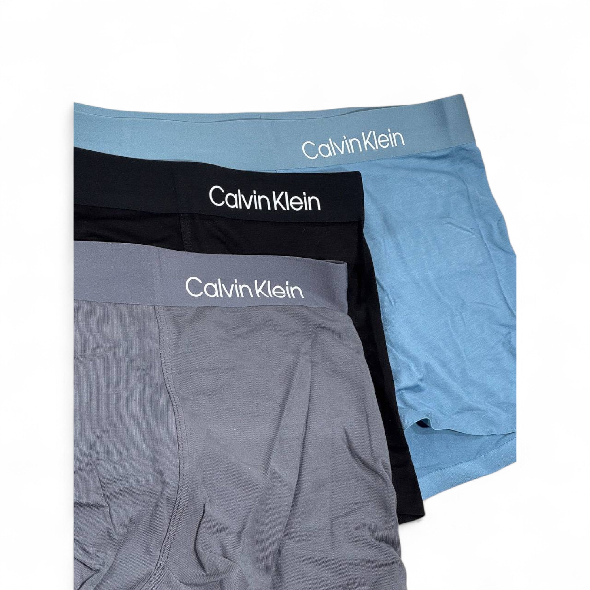 Calvin Klein Soft Touch Boxer Set (3 Pieces) 🩶 | Modern Comfort & Sleek Minimalism