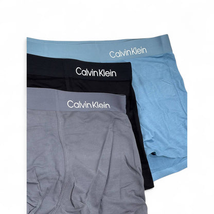 Calvin Klein Soft Touch Boxer Set (3 Pieces) 🩶 | Modern Comfort & Sleek Minimalism