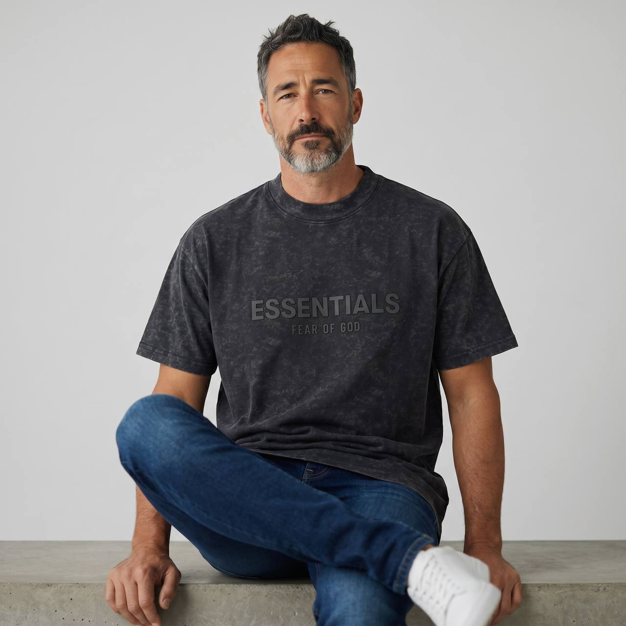 Fear of God Essentials Washed Oversized Tee 🖤